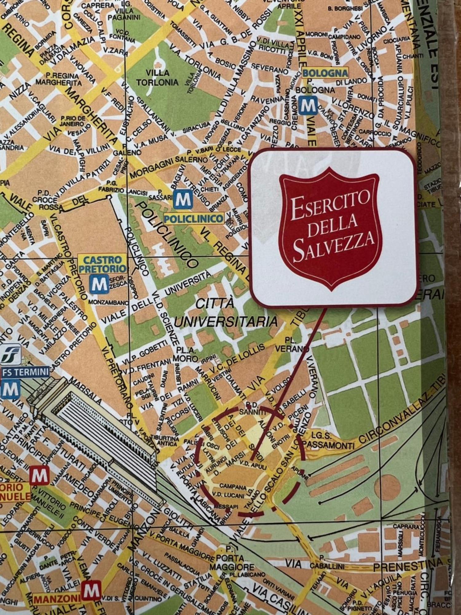 Foresteria Roma Esercito Della Salvezza Εξωτερικό φωτογραφία